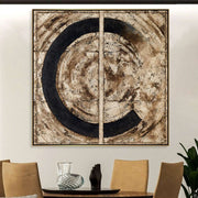 Abstract Geometric Paintings ARCHAIC ORBIT