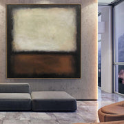 Mark Rothko Gran lienzo abstracto Bellas artes Pintura acrílica sobre lienzo Pintura al óleo sobre lienzo Enmarcado Obra de arte abstracta Sala de estar Decoración para el hogar | CALMING