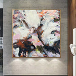 Pinturas coloridas abstractas grandes sobre lienzo Pintura al óleo moderna original Pintura texturizada de bellas artes acrílicas | ENERGY CHAOS