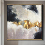 Pintura abstracta Pintura de pan de oro Pintura acrílica abstracta sobre lienzo | FETTERS OF THE SOUL