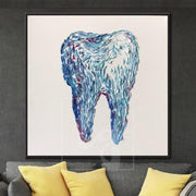 Decoración de consultorio dental Arte dental Arte médico Arte de dientes Arte de dientes Arte de dentista | MOLAR